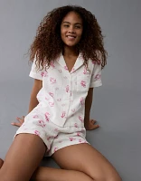 Pyjama en gaze de coton style western Snoopy AE