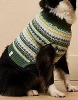 ABO Fair Isle Dog Sweater