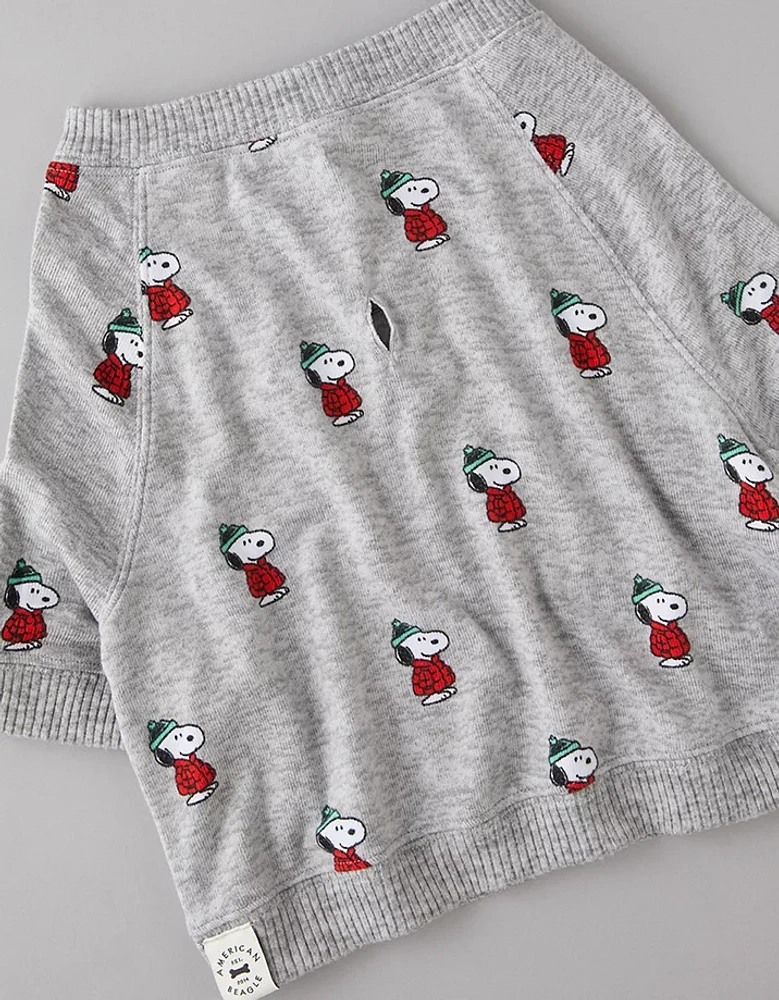 ABO Snoopy Holiday Plush Dog PJ Set