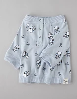 Pyjama pelucheux pour chien des Fêtes Snoopy ABO