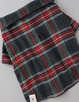 ABO Plaid Collared Dog Shirt