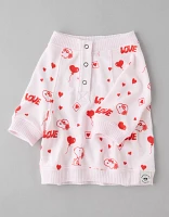 ABO Snoopy Valentine's Day Plush Dog PJ Set