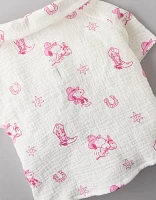 Chemisier western boutonné Snoopy ABO