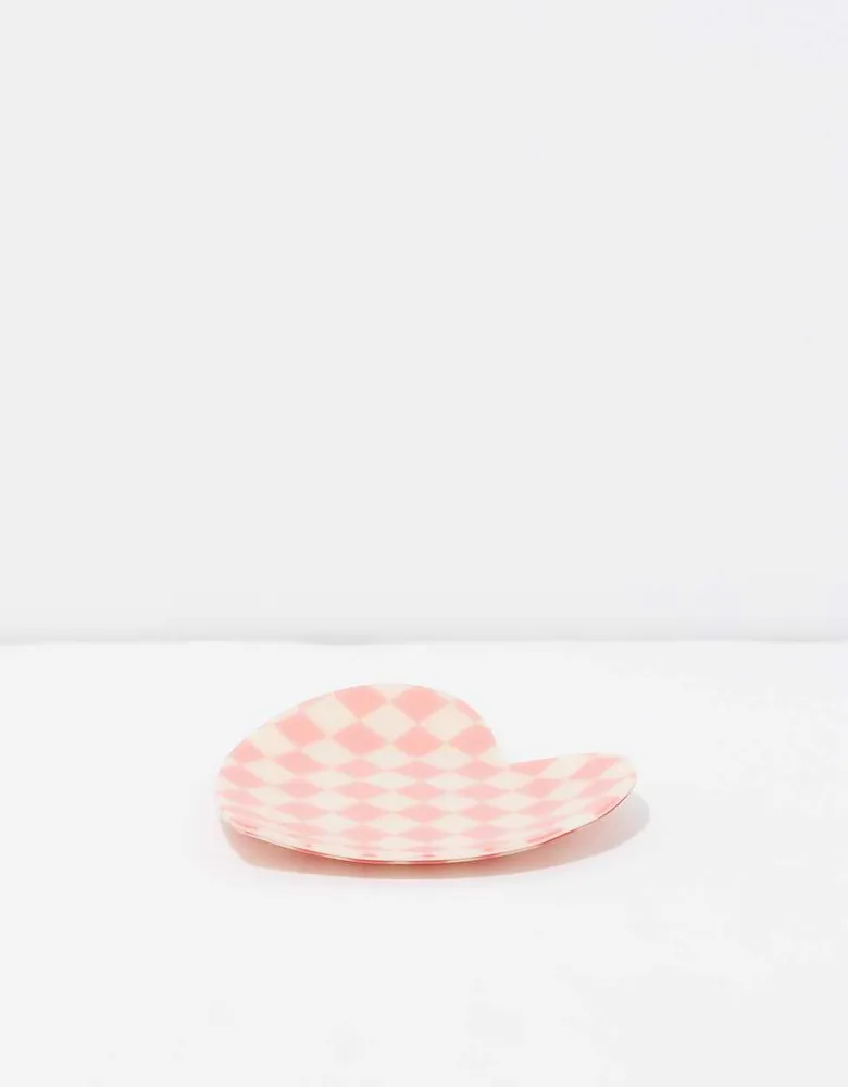 AEO Pink Heart Trinket Tray