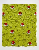 AEO Grinch Blanket