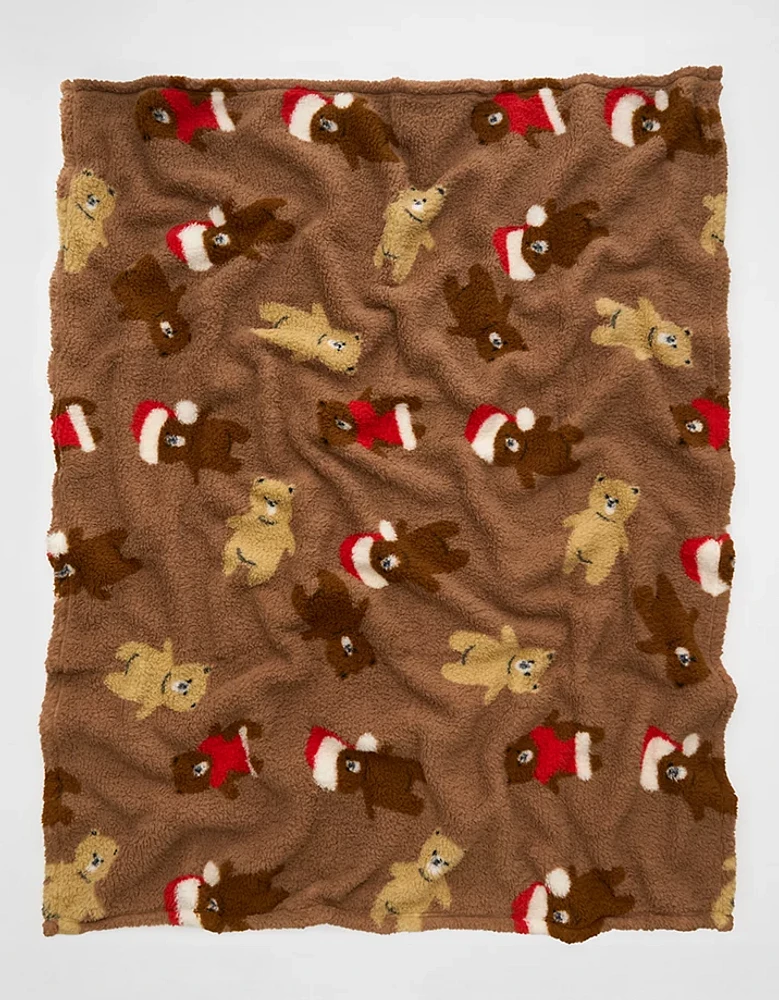 AEO Holiday Blanket