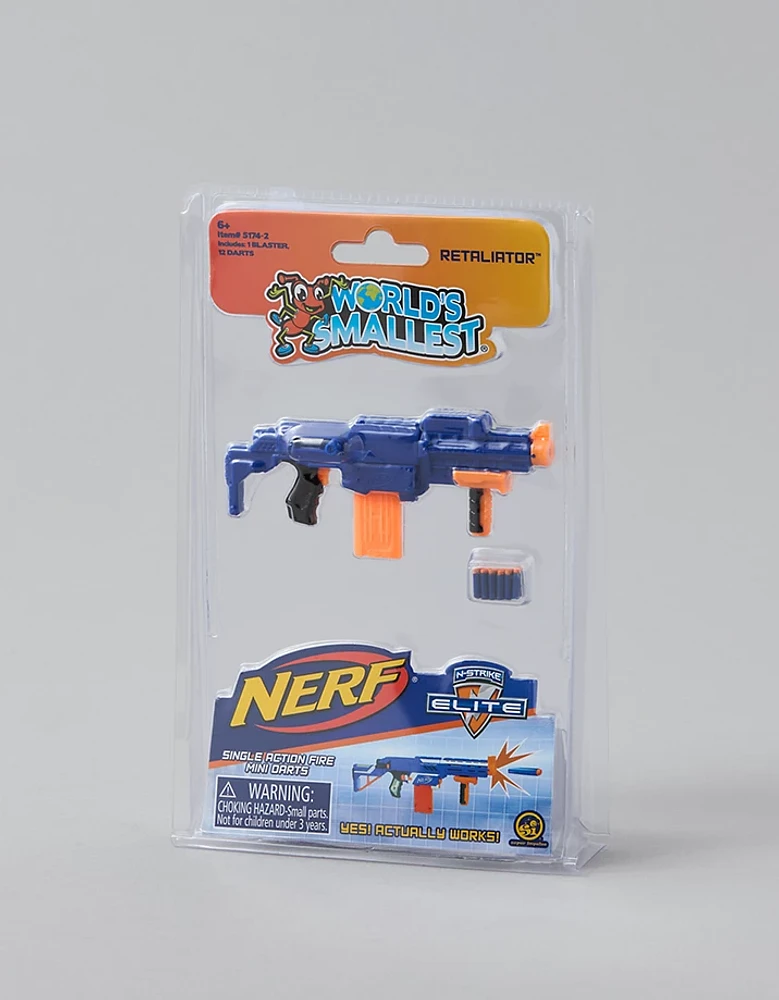 World's Smallest Nerf Blaster