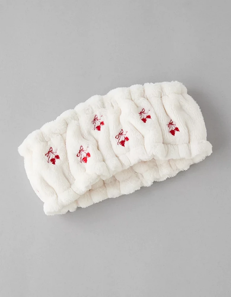 AEO Cherry Spa Headband