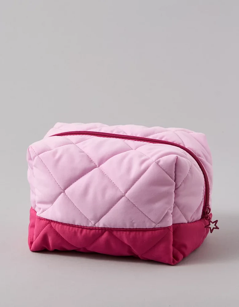 Sac à cosmétiques matelassé AE