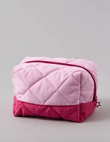 Sac à cosmétiques matelassé AE
