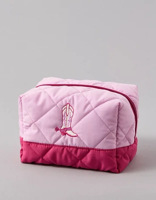 Sac à cosmétiques matelassé AE