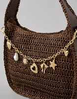 Chaîne pour sac à breloque cœurs et étoiles AE