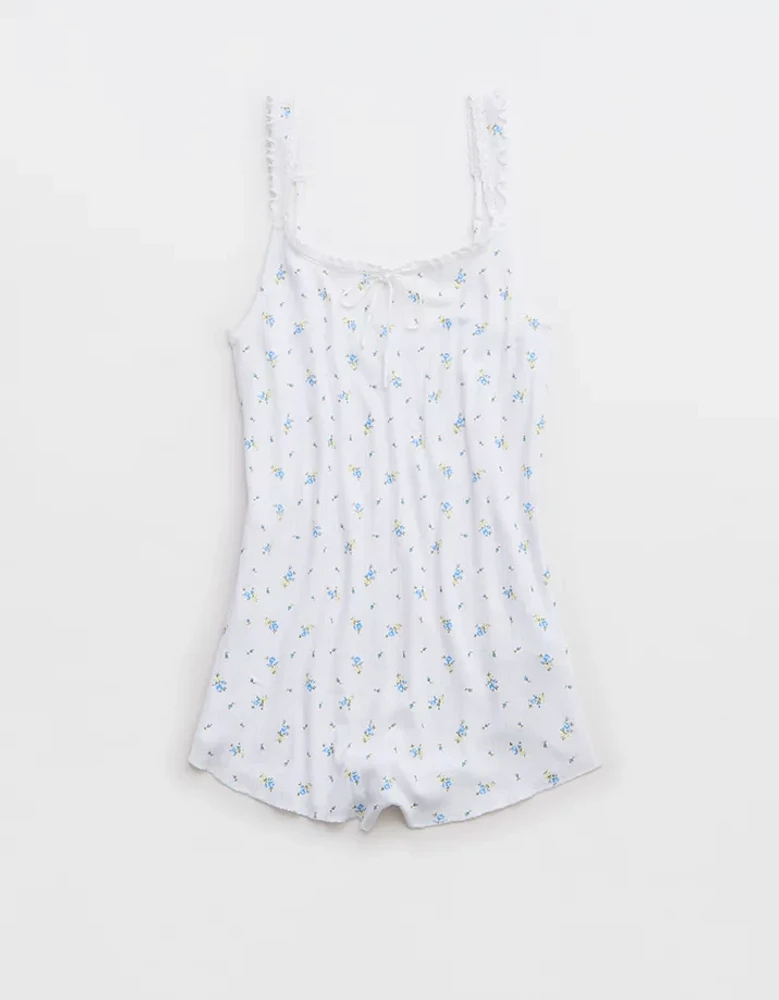 Aerie Off-Duty Pointelle Romper