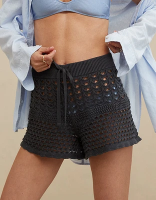 Aerie Crochet Short