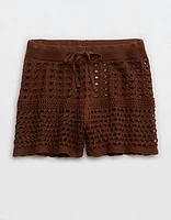 Aerie Crochet Short