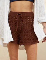 Aerie Crochet Short