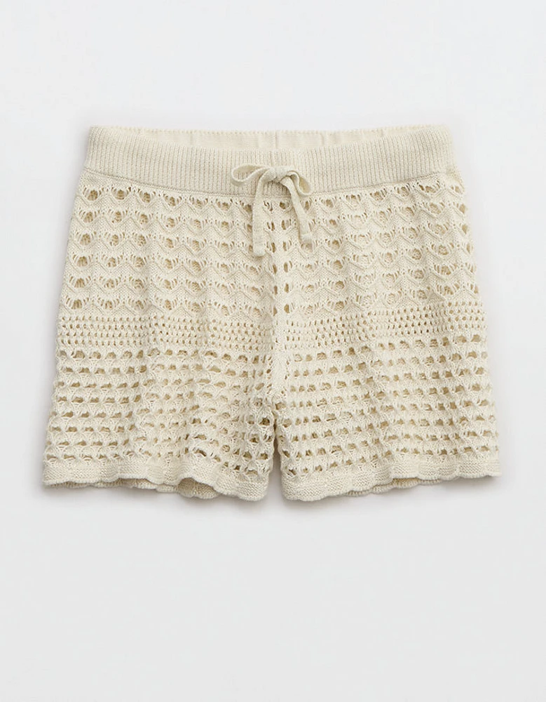 Aerie Crochet Short