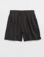 Aerie New Heights Trouser Fleece Short