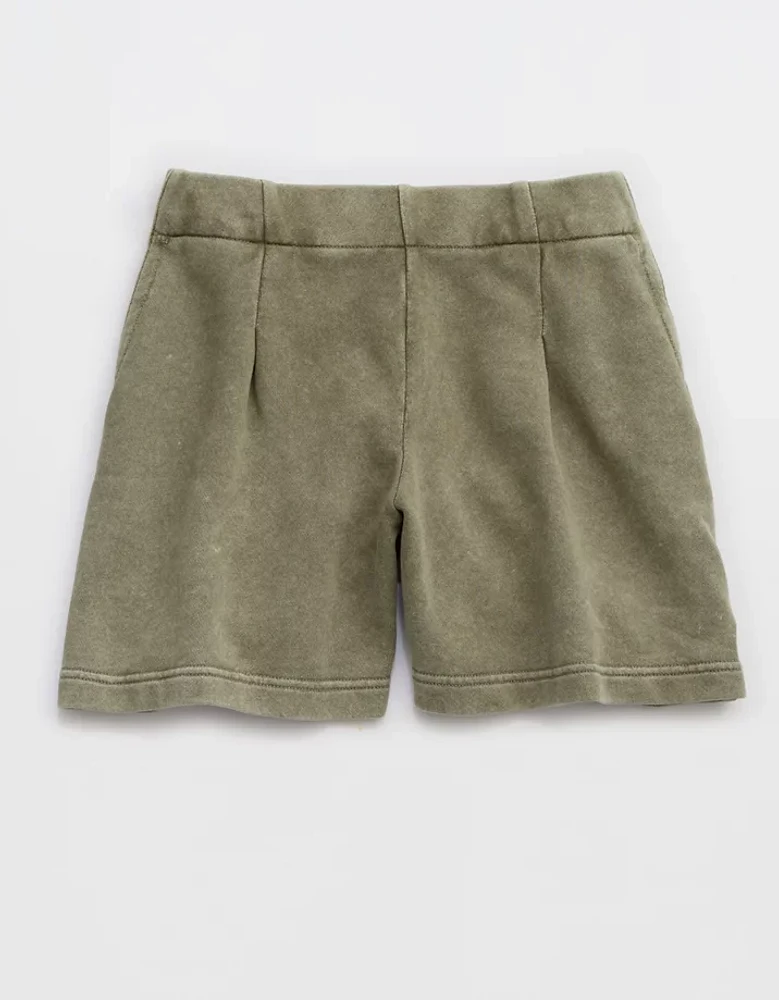 Aerie New Heights Trouser Fleece Short