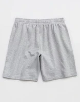 Aerie Long Fleece Short