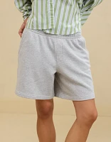 Aerie Long Fleece Short