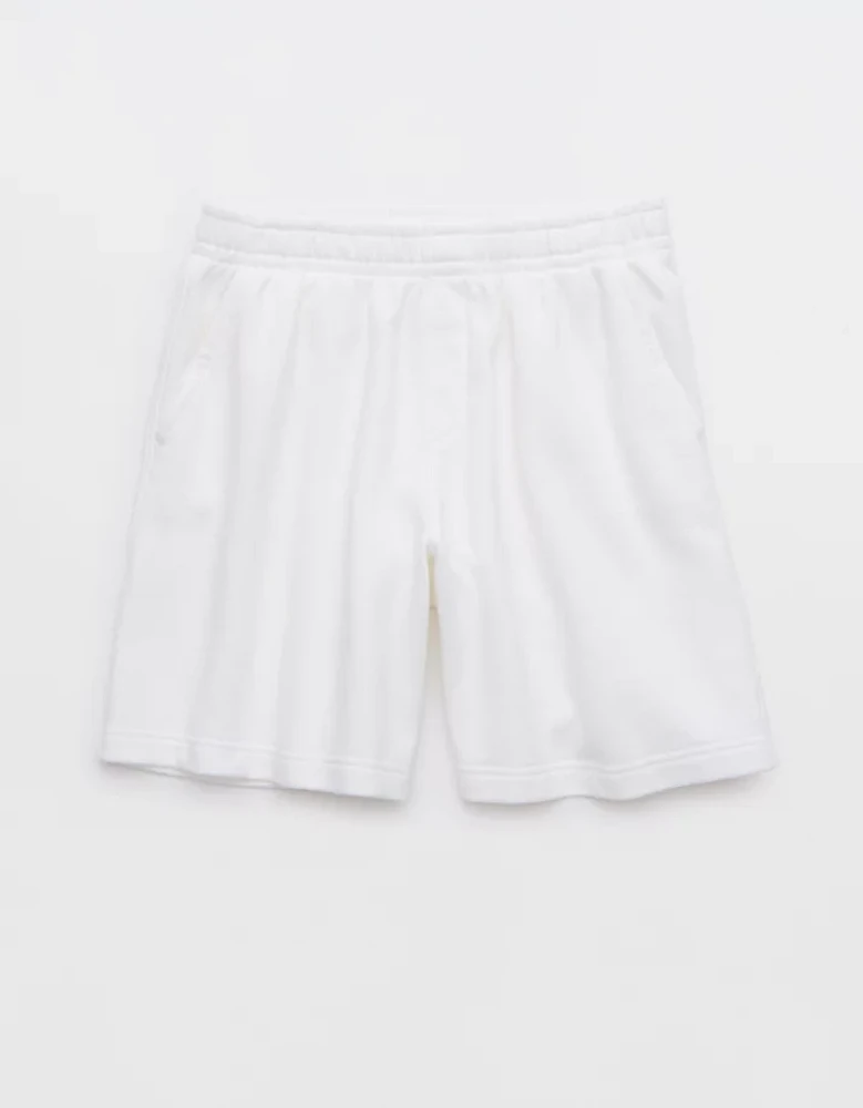 Aerie Long Fleece Short