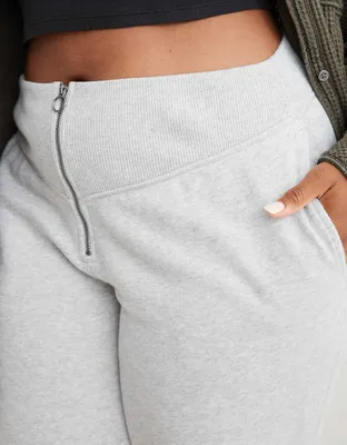 Aerie Fleece Corset Jogger