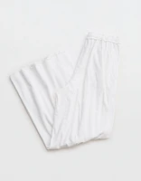 Aerie Summer House High Waisted Wide Leg Pant