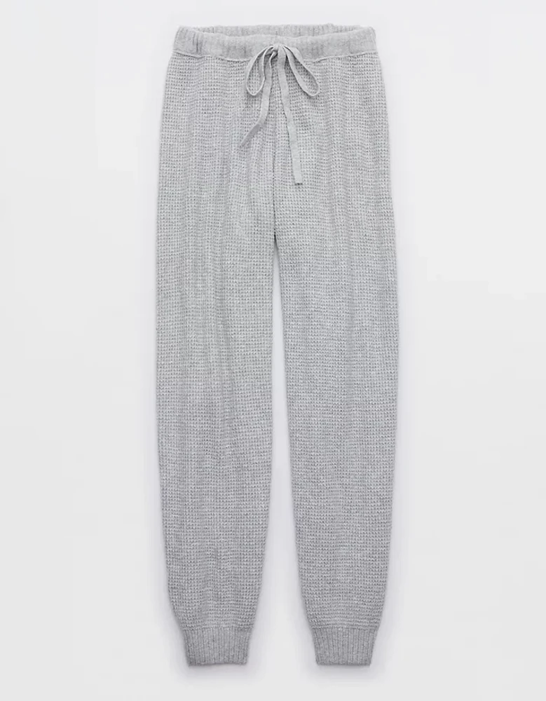 Aerie CozyUp Waffle Jogger