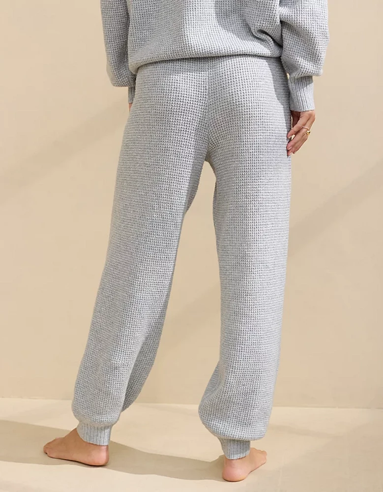 Aerie CozyUp Waffle Jogger