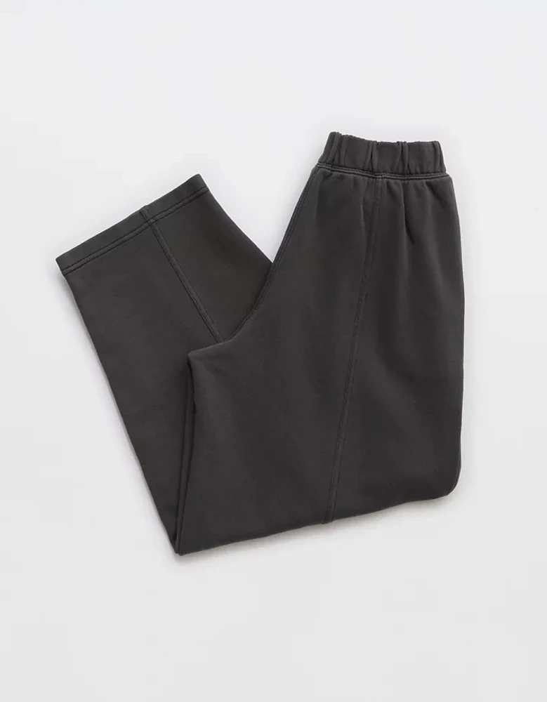 Aerie Seams Right Barrel Leg Sweatpant