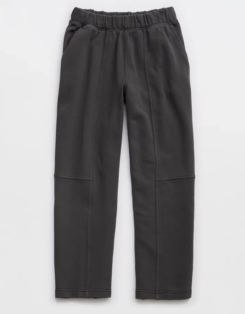 Aerie Seams Right Barrel Leg Sweatpant