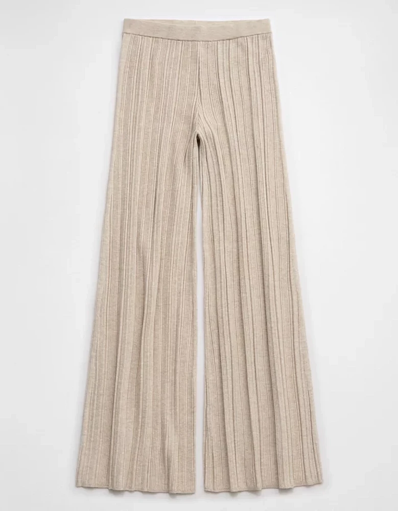 Aerie High Waisted Sweater Pant