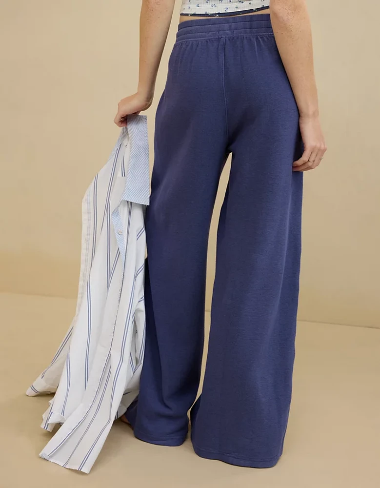 Aerie Soft Landing Ribbed Trouser