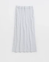 Aerie Late Night Midi Skirt