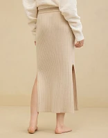 Aerie Late Night Midi Skirt