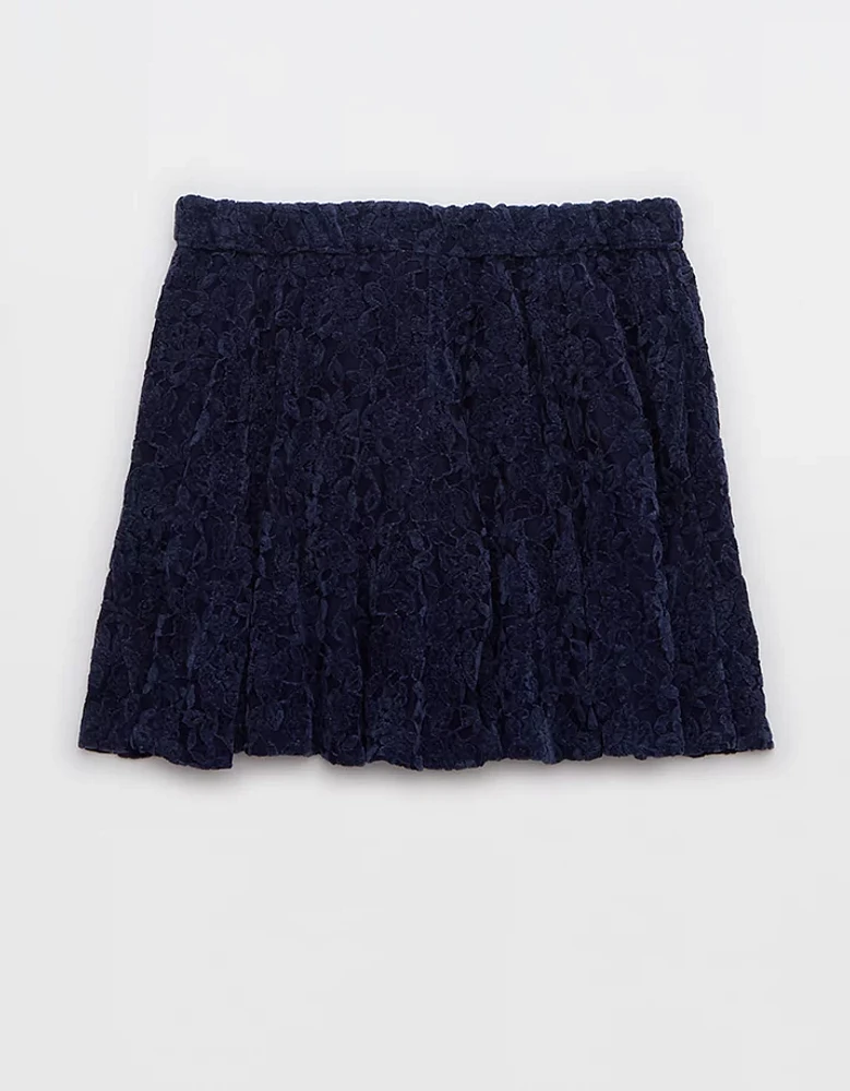 Aerie Lace Godet Skirt