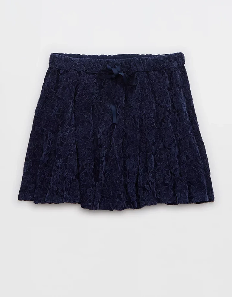 Aerie Lace Godet Skirt