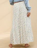 Aerie Tiered Maxi Skirt