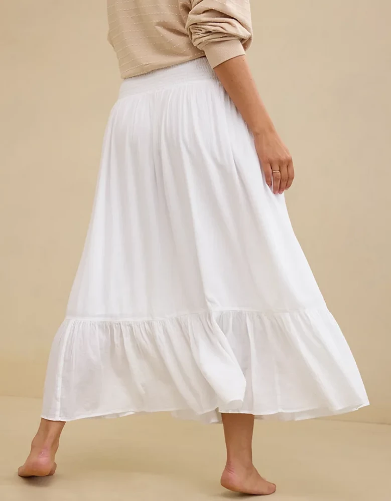 Aerie V-Waist Maxi Skirt