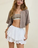 Aerie Handkerchief Micro Skort