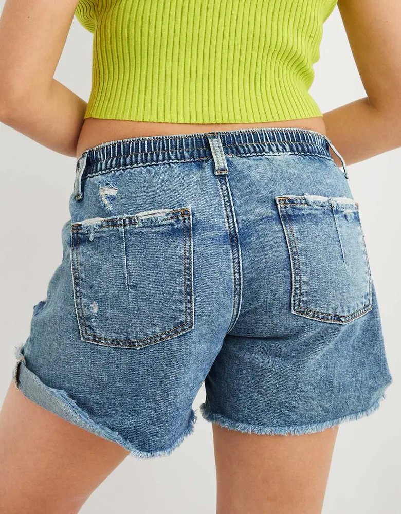 Aerie Low Rise Daydream Denim Short