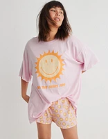 Aerie Smiley® Sleep Happens Night Tee