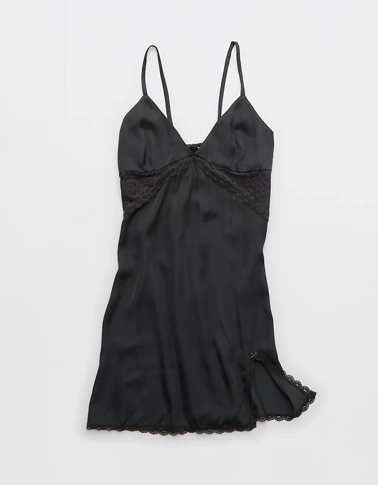 Aerie Off-Duty Satin Nightie