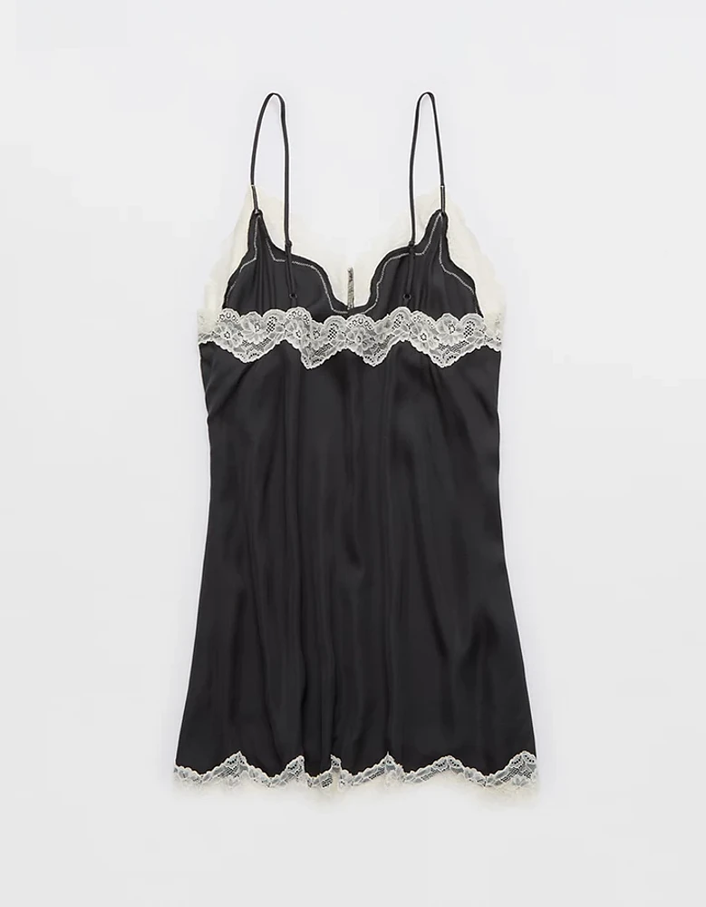 Aerie Off-Duty Satin Nightie