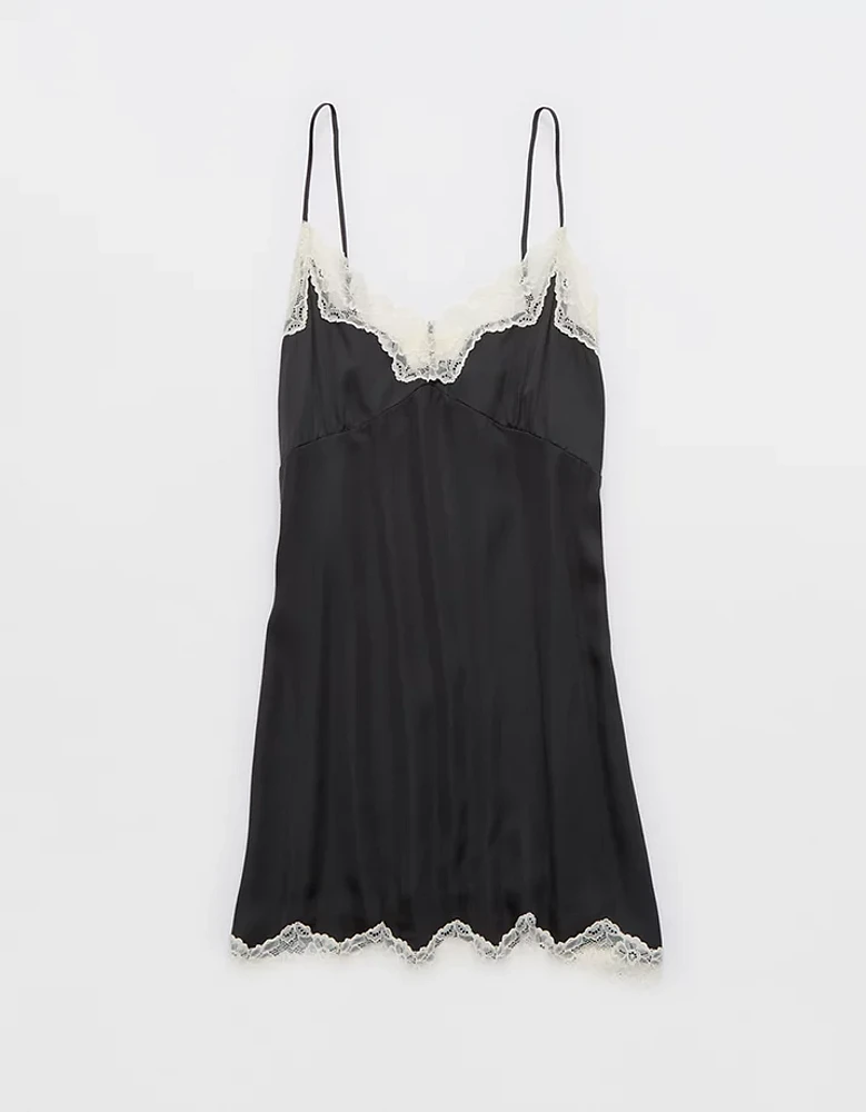 Aerie Off-Duty Satin Nightie