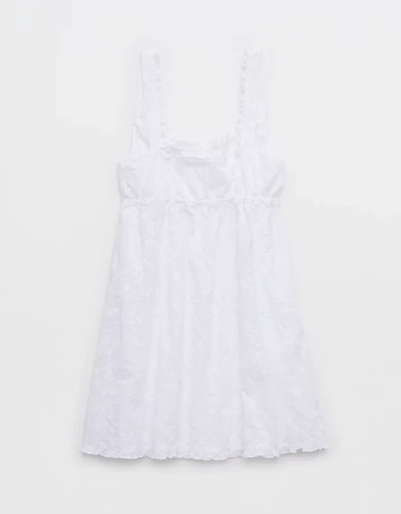 Aerie Off-Duty Embroidered Cotton Nightie