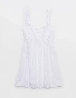 Aerie Off-Duty Embroidered Cotton Nightie