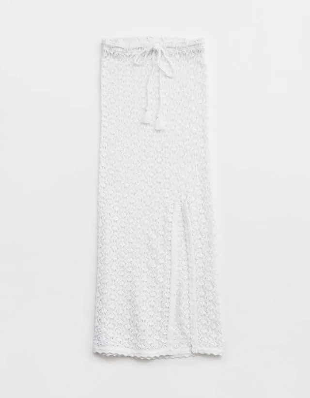 Aerie Crochet Midi Skirt  Men's & Women's Jeans, Clothes