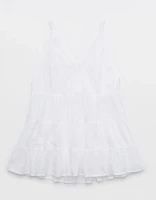 Aerie Tiered Coverup Mini Dress